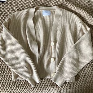 Zara cropped cardigan